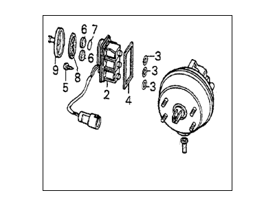 Honda 36520-PC6-024 Actuator Assembly