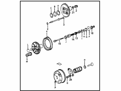 Honda 46400-SA5-023 Power Assembly, Master