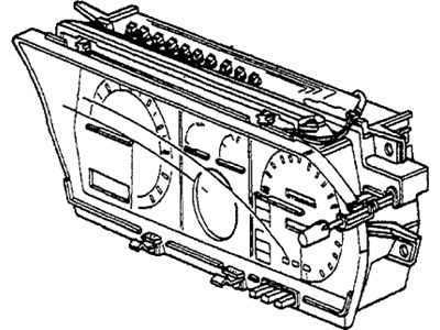 Acura 78140-SP1-A21 Panel, Print (Odo & Trip)
