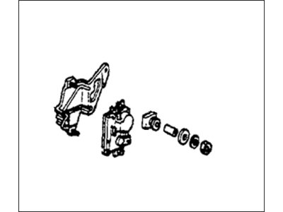 Honda 38386-SA6-004 Actuator, Left Front Door Lock (Hitachi)
