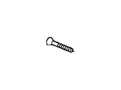 Acura 93600-06030-0A Screw, Flat (6X30)