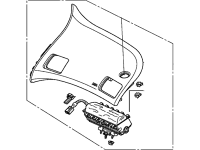 Honda 77820-SNA-A31ZA Module, Pass (Graphite Black)