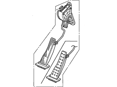 Honda 17800-SNA-A01 Pedal Assy., Accelerator