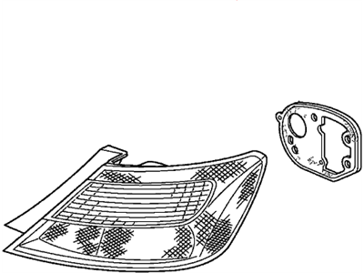 Honda 33501-SVA-A02 Lamp Unit, R. Tail