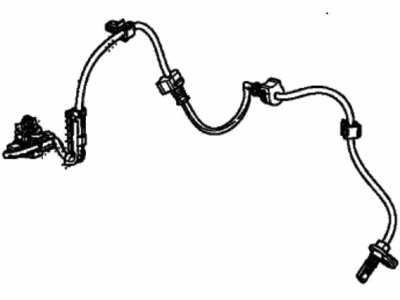 Honda 57455-TEX-R02 Sensor Assembly, Left Front