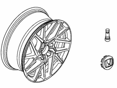 Honda 42751-GYR-055 Tire (235/40R18)(Goodyear) (95Y)(Eagle F1 Asymmetric 2)