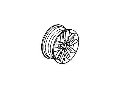 Honda 42700-TBA-AB2 DISK, ALUMINUM WHEEL (17X7J) (ENKEI)