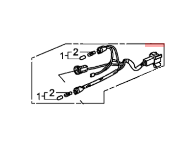 Honda 39628-SV1-505 Sub-Fuse Assy.