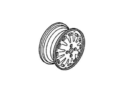 Honda 42700-SV4-505 Disk Aluminum Wheel