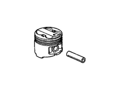Honda 13010-P1E-000 Piston Set A (Std)