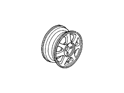 Honda 42700-SV1-A01 Disk, Wheel (15X5 1/2Jj)