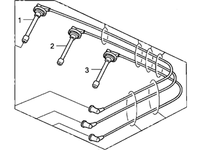 Honda 32720-P0G-405 Wire, RR. Ignition (Sumitomo)