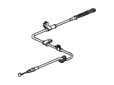 Honda 47510-SV1-951 Wire A, Passenger Side Hand Brake