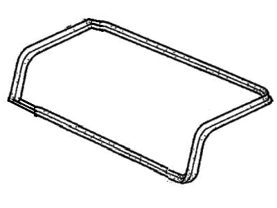 Honda 74865-SV4-010 Weatherstrip, Trunk Lid