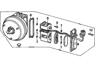 Honda 36520-P0A-A01 Actuator Assembly