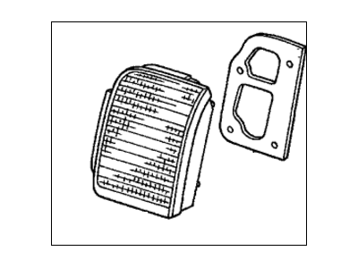 Honda 34151-SV4-A01 Lamp, R.