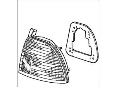 Honda 33551-SV4-A03 Lamp Unit, L.