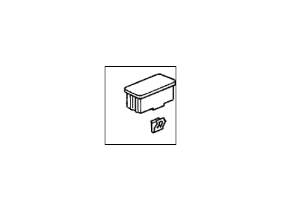 Honda 77206-SV2-000ZA Lid, Switch Hole *NH1L* (BLACK)