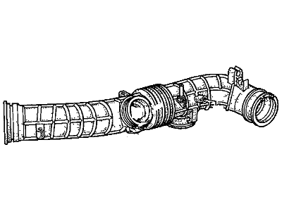 Honda 17228-P0B-A00 Tube, Air Flow