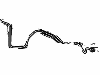 Honda 46375-TM8-A01 Pipe V, Brake