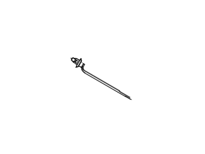 Acura 91507-SNA-003 Clip, Harness Band (164.5MM) (Brown)