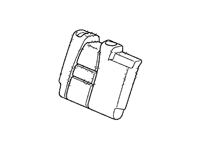 Honda 82127-TM8-A03 Pad, Right Rear Seat-Back
