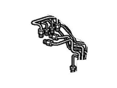 Honda 46376-TM8-A02 Pipe W, Brake