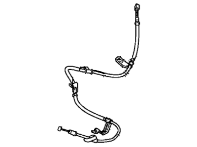 Honda 47510-TM8-A02 Wire B, Passenger Side