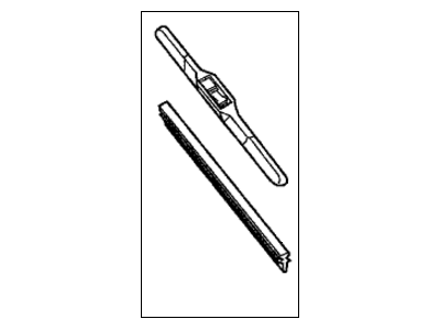 Honda 76630-TM8-A02 Blade, Windshield Wiper (450Mm)