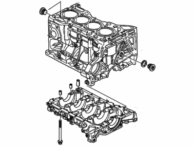 Honda 11000-RZA-810 Block Assy., Cylinder (DOT)