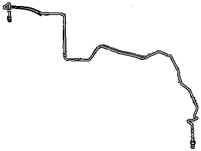 Honda 46377-SWA-A00 Pipe X, Brake