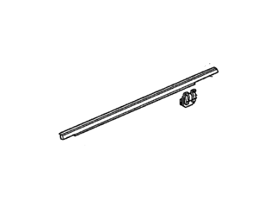Honda 72950-SWA-A02 Molding, L. RR