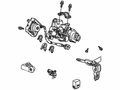 Honda 06350-S9V-309ZC Cylinder Set (Saddle)