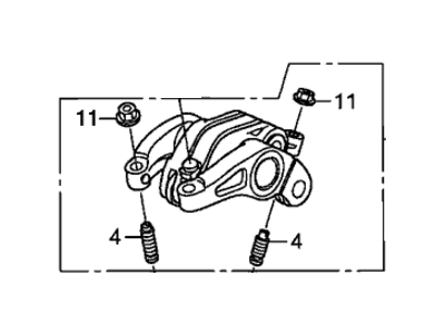 Honda 14620-RNA-A01 Arm Assembly, Rocker