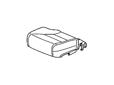 Honda 81131-SNE-A71ZA Cover, Right Front Seat Cushion Trim (Graphite Black)