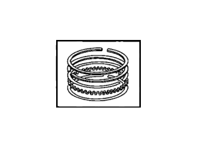 Acura 13011-PRA-E02 Ring Set, Piston (STD) (Riken)