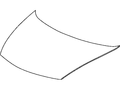 Honda 60100-SNE-A91ZZ Hood Complete (Dot)