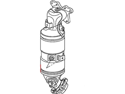 Honda 18160-RNA-A00 Converter