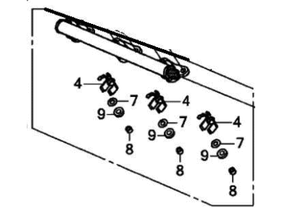 Honda 16013-RLV-306 Pipe, Rear Fuel
