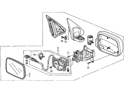 Honda 90129-TZ5-A01 Screw, Tapping (4X19.5)