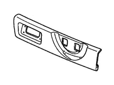 Honda 74890-S9A-419 Garnish, Tailgate