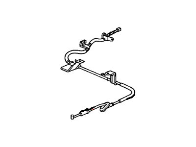 Honda 47510-S9A-023 Wire B, Passenger Side Parking Brake