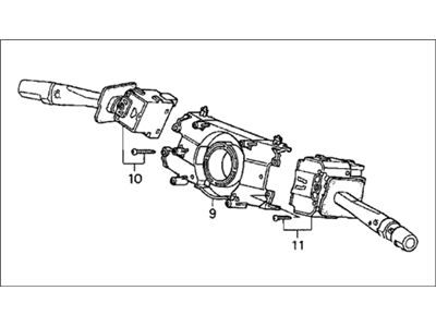 Honda 35250-SR2-G31 Switch Assembly, Combination