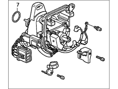 Honda 30105-P06-A02 Housing, Distributor