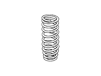 Honda 52441-SR3-902 Spring, Rear (Mitsubishi)