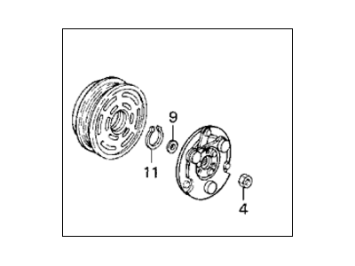 Honda 38900-P07-014 Clutch Set, Compressor