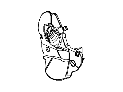 Honda 53320-TR0-A00 Cover, Steering Joint (Driver Side)