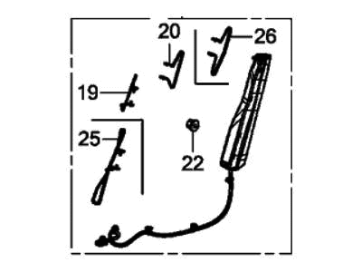 Honda 78055-TS8-A82 Set Side Module A