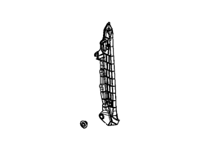 Honda 74105-TR0-A10 Enclosure, R. FR. Fender