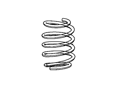 Honda 51406-TS8-A01 Spring, Left Front